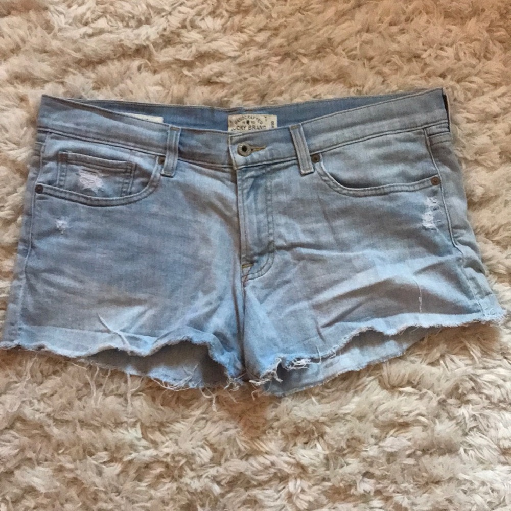 Lucky brand women’s jean shorts